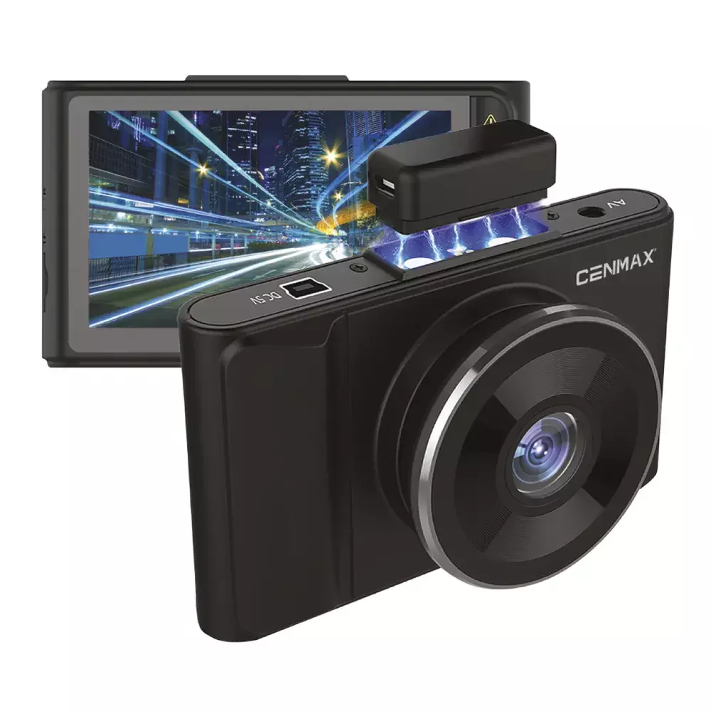 Видеорегистратор Cenmax FHD-500 черный 12Mpix 1080x1920 1080p 170гр. GP6248