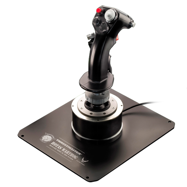 Джойстик ThrustMaster Warthog Flight Stick черный USB