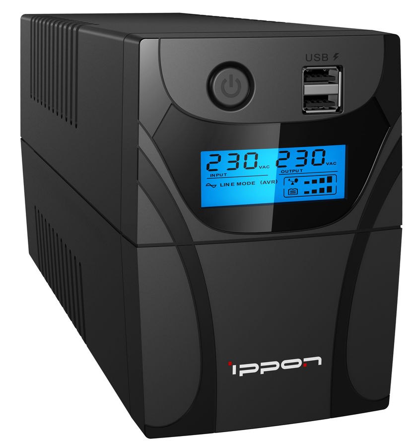 ИБП Ippon Back Power Pro II Euro 650 Line-interactive 360W/650VA
