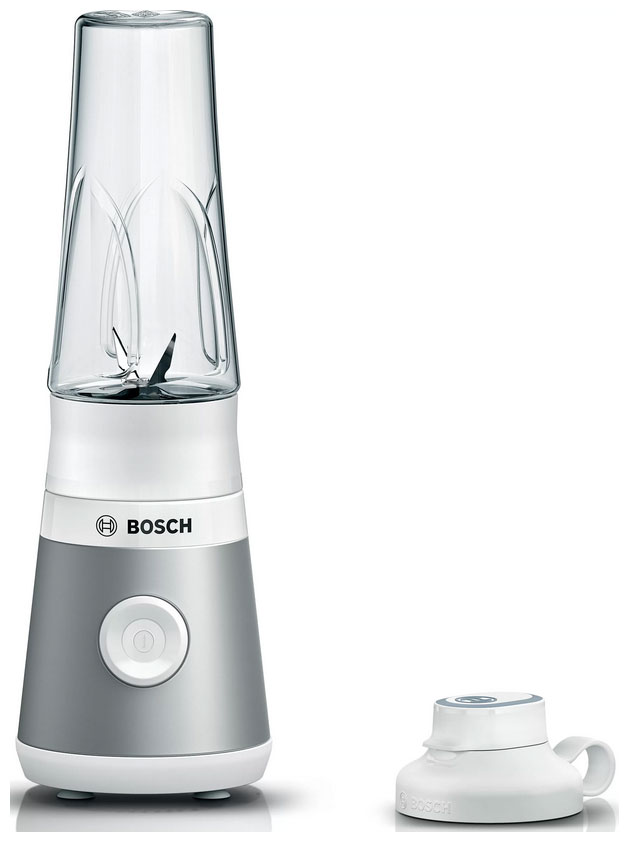 Стационарный блендер Bosch MMB2111T, 450 Вт, белый/серебристый