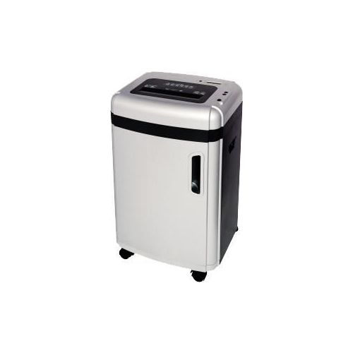 Шредер Office Kit S230 2x15 (секр.P-5) фрагменты 17лист. 35лтр. скрепки скобы пл.карты CD