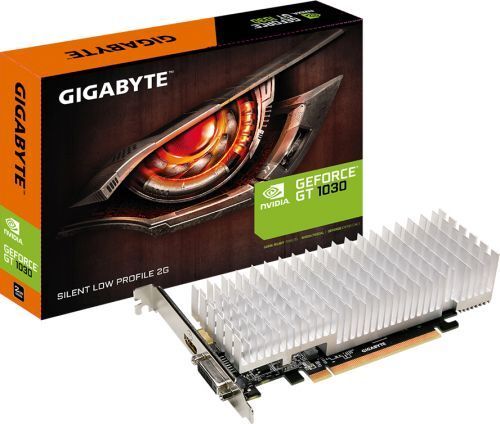 Видеокарта Gigabyte NVIDIA GeForce GT 1030 Silent Low Profile 2G (GV-N1030SL-2GL)