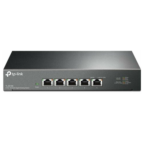 Коммутатор TP-Link TL-SX105 5-port Desktop 10G Unmanaged Switch, 5 100/1G/2.5G/5G/10G RJ-45 ports, F
