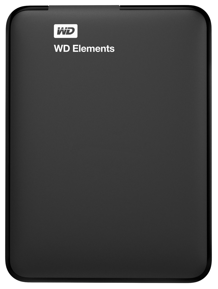 Внешний жесткий диск USB3 2TB EXT. 2.5" BLACK WDBU6Y0020BBK-WESN WDC