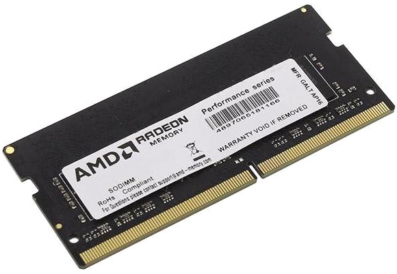 Оперативная память 4Gb DDR4 2666MHz AMD SO-DIMM (R744G2606S1S-UO) OEM