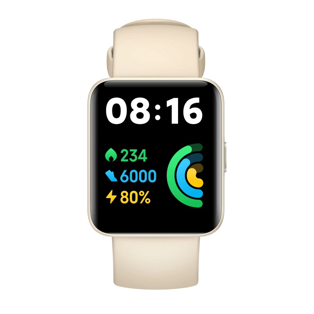 Смарт-часы Xiaomi Redmi Watch 2 Lite GL, 1.55", бежевый / бежевый bhr5439gl