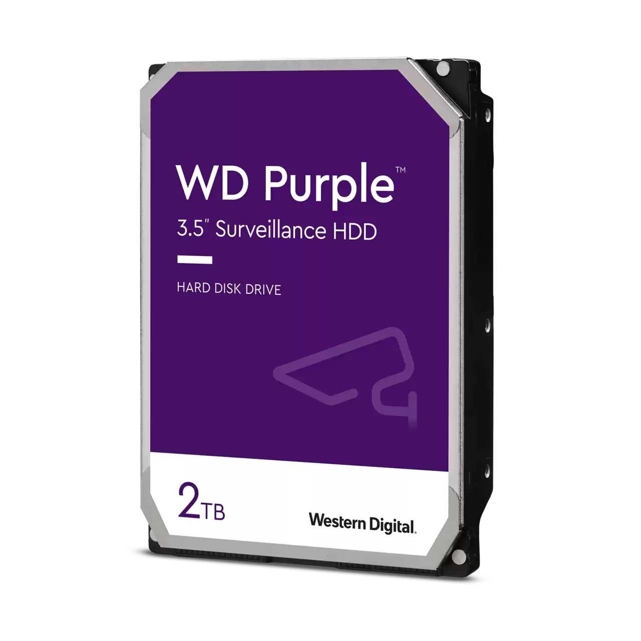 Жесткий диск WD Original SATA-III 2Tb WD22PURZ Video Streaming Purple (5400rpm) 256Mb 3.5"