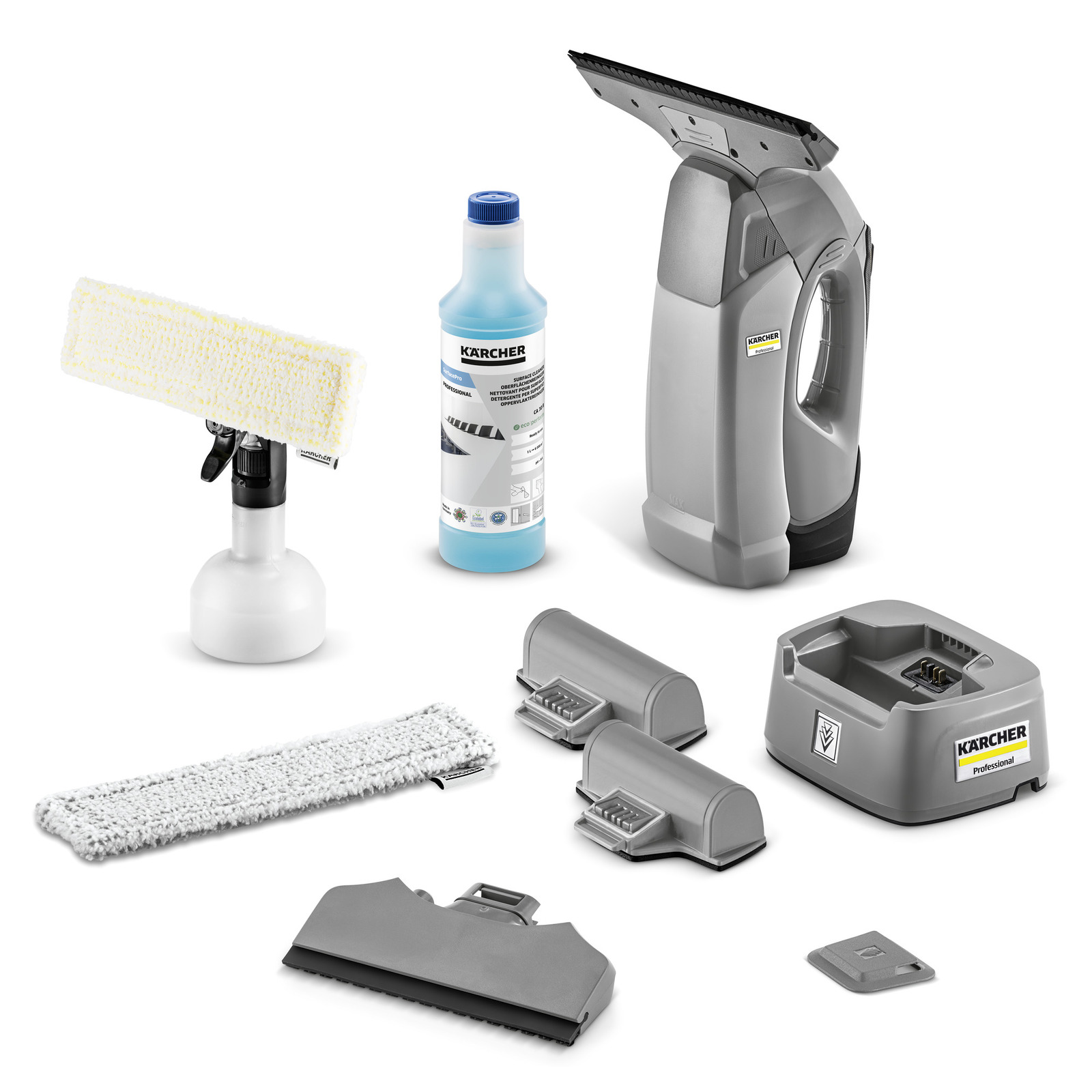Стеклоочиститель Karcher WVP 10 Adv шир.скреб.:170мм пит.:от аккум. серый