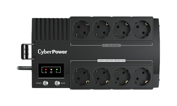 Источник бесперебойного питания CyberPower BS450E NEW 450VA/270W USB (4+4 EURO)