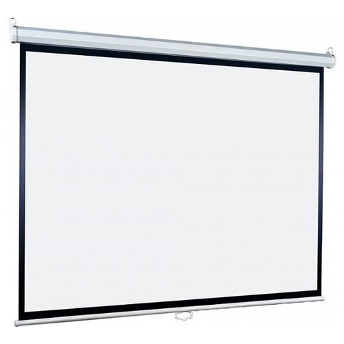 Настенный экран Lumien Eco Picture 153х153см (рабочая область 147х147 см) Matte White восьмигранный корпус, возможность потолочн./настенного крепления, уровень в комплекте, 1:1 (треугольная упаковка)