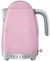 Чайник электрический с регулируемой температурой, SMEG KLF04PKEU, розовый