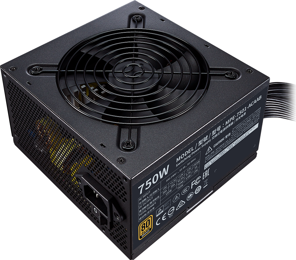 Блок питания 750W Cooler Master MWE Bronze V2 (MPE-7501-ACAAB-EU)