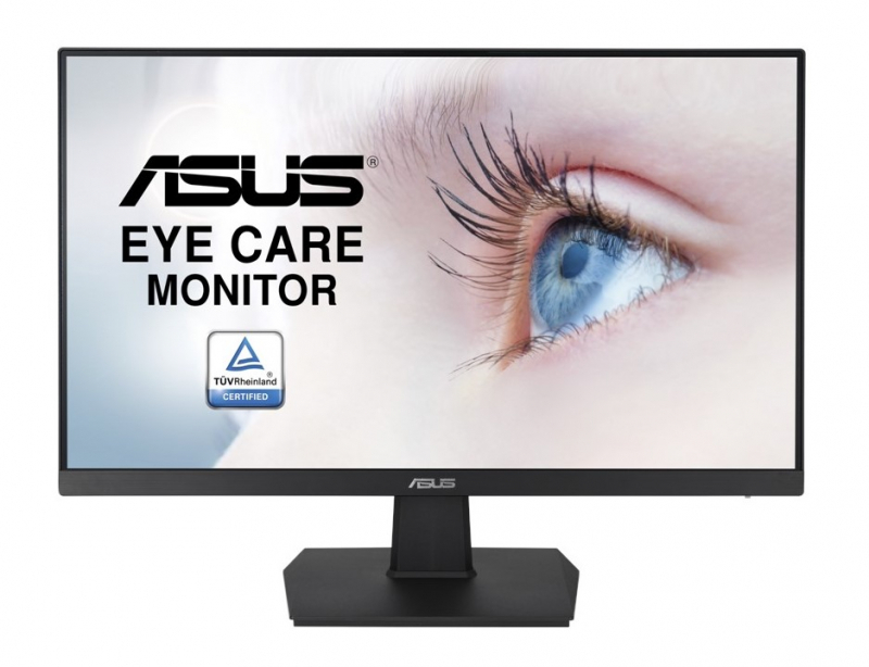 Монитор ASUS VA27EHE, 27" IPS LCD monitor 16:9, FHD 1920x1080, 5ms(GTG), 250 cd/m2, 1000 :1, 178°(H), 178°(V), 75 Hrz, D-sub, HDMI, VESA 100x100 mm, black