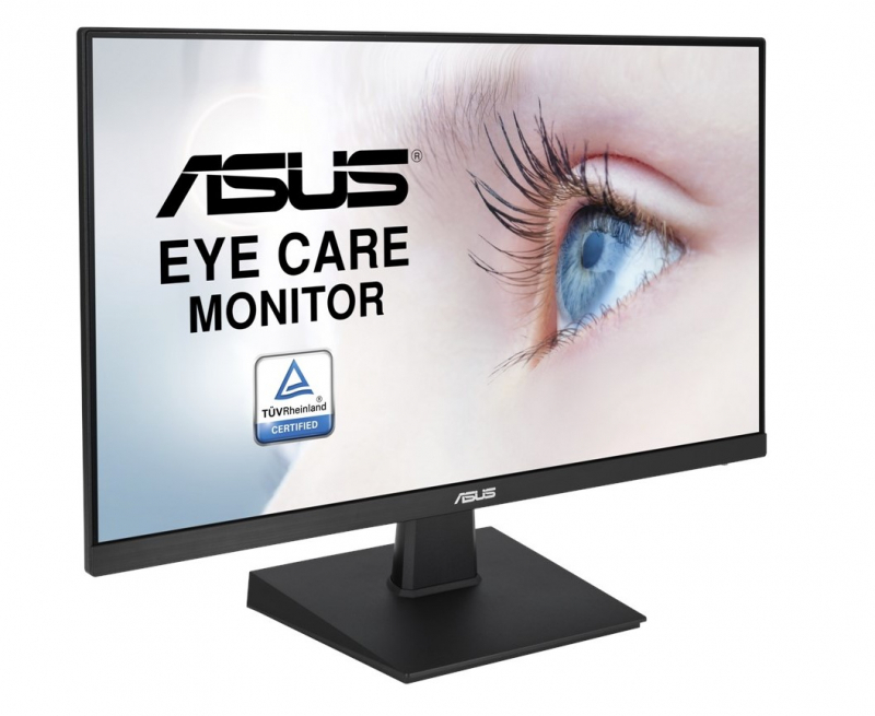 Монитор ASUS VA27EHE, 27" IPS LCD monitor 16:9, FHD 1920x1080, 5ms(GTG), 250 cd/m2, 1000 :1, 178°(H), 178°(V), 75 Hrz, D-sub, HDMI, VESA 100x100 mm, black