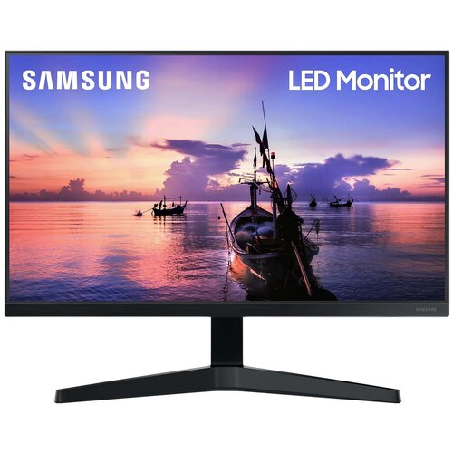 Монитор Samsung F27T350FHI 27" LCD IPS LED monitor, 1920x1080, 5(GtG)ms, 250 cd/m2, 178°/178°, MEGA DCR (static 1000:1), 75 Hz, HDMI, D-sub, VESA 100x100 mm, HDMI cable, внешний БП, Flicker Free, Game Mode, DARK BLUE GRAY