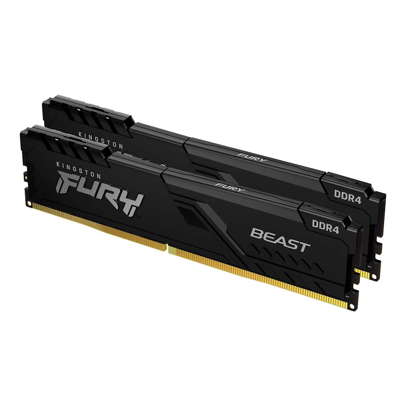 Оперативная память 32Gb DDR4 2666MHz Kingston Fury Beast Black (KF426C16BB1K2/32) (2x16Gb KIT)