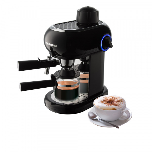 Кофеварка эспрессо Redmond RCM-1521 800Вт черный