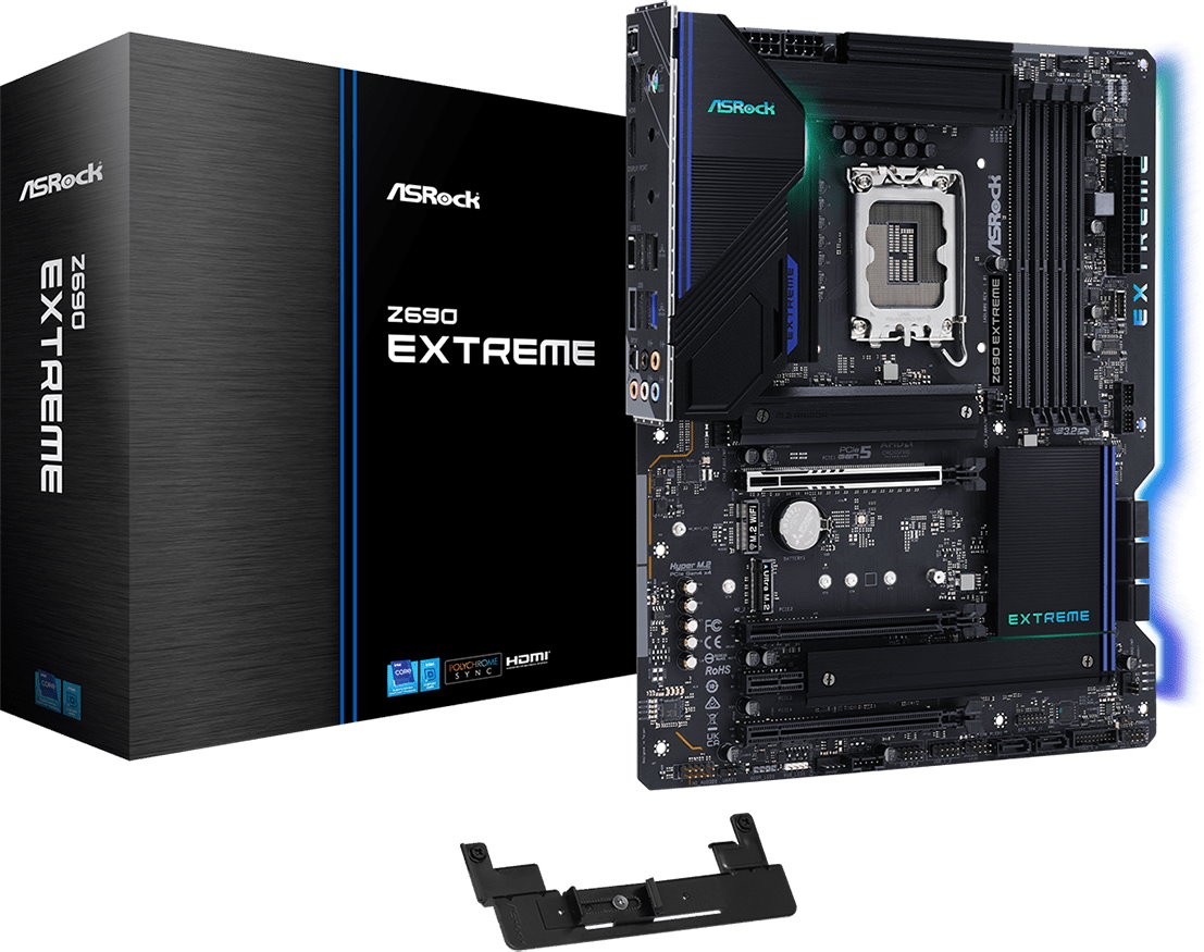 Материнская плата Z690 S1700 ATX Z690 EXTREME ASROCK