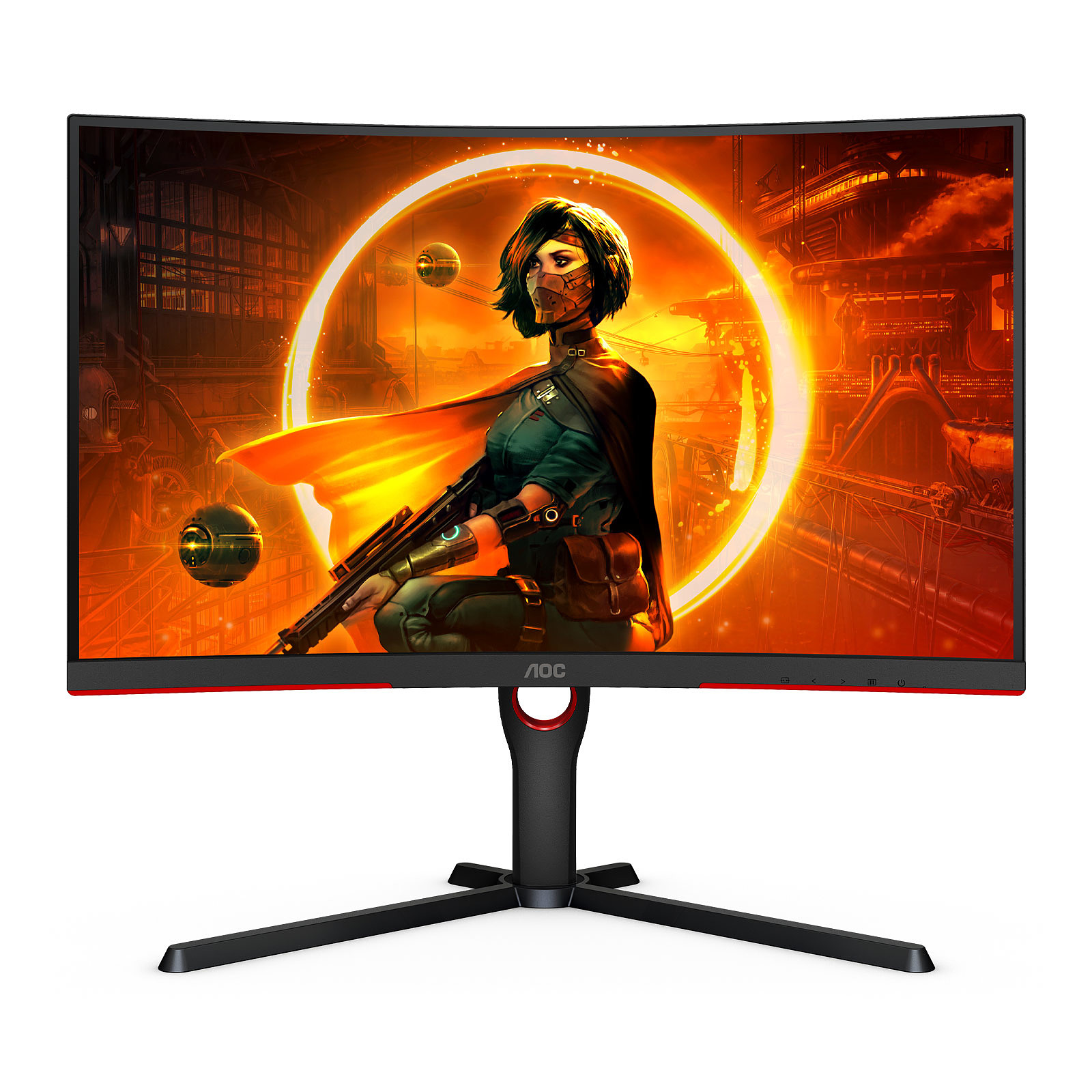 Монитор 27" AOC C27G3U/BK Curved
