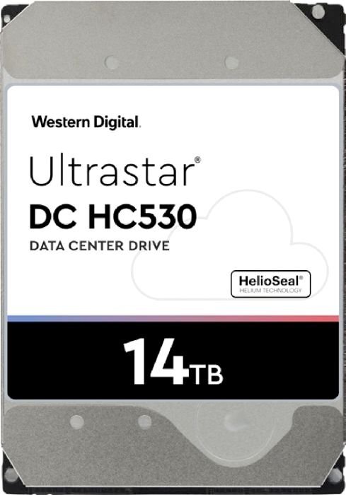 Жесткий диск WD Original SAS 3.0 14Tb 0F31052 WUH721414AL5204 Ultrastar DC HC530 (7200rpm)