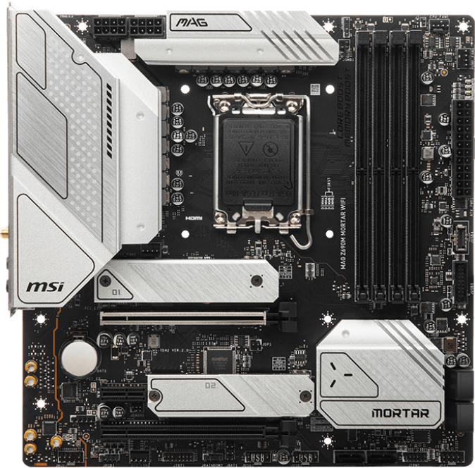 Материнская плата MAG Z690M MORTAR WIFI mATX, Z690, LGA1700