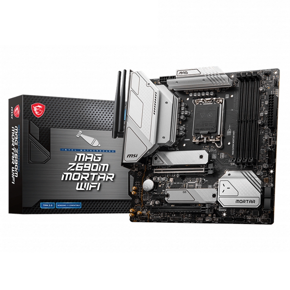 Материнская плата MAG Z690M MORTAR WIFI mATX, Z690, LGA1700
