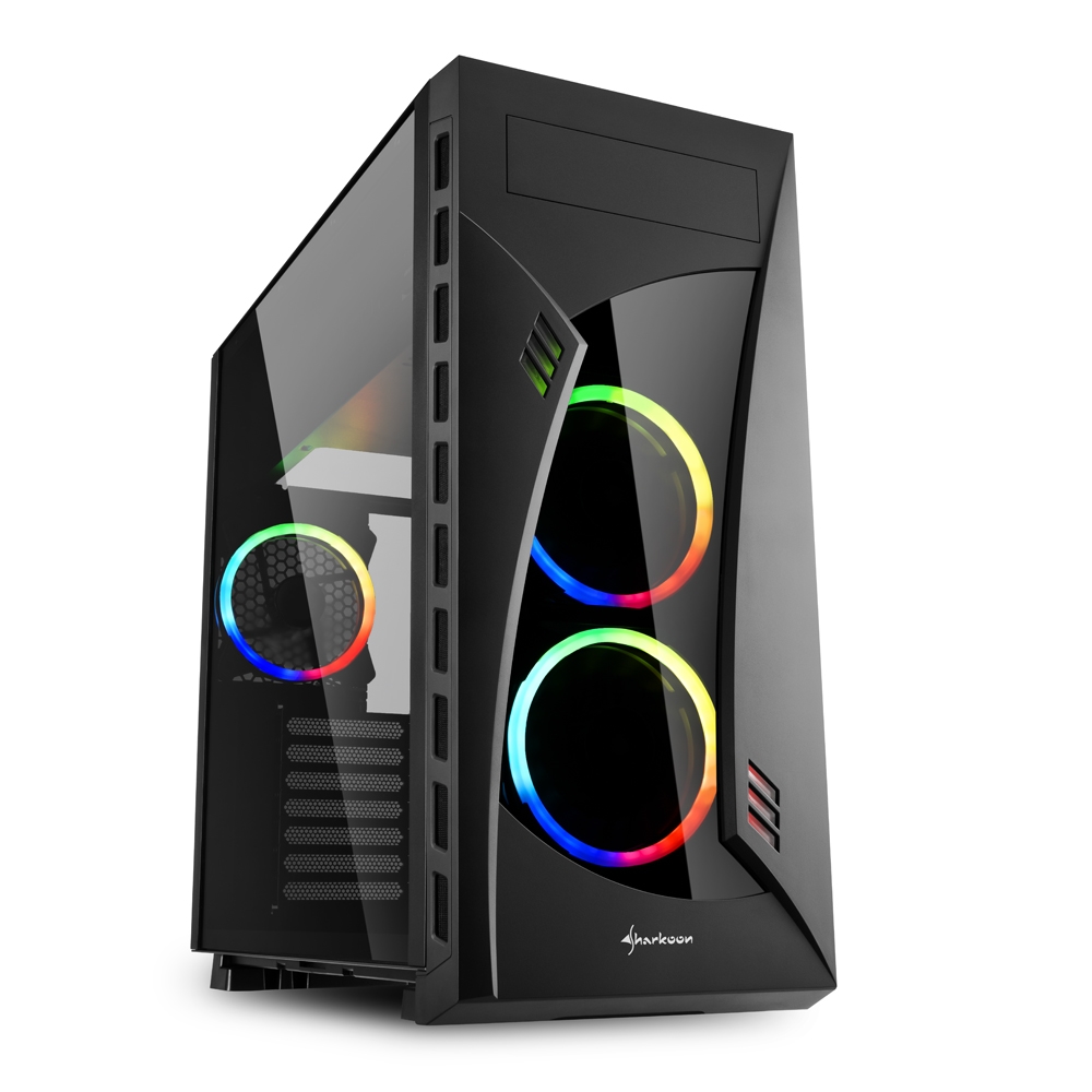 Корпус компьютерный Sharkoon NIGHT SHARK RGB