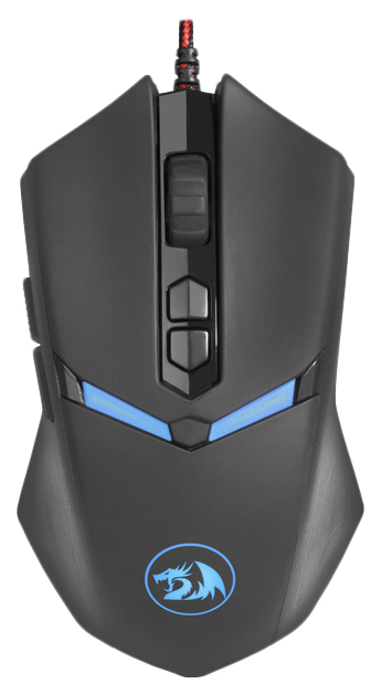 Redragon Nemeanlion 2 чёрная игровая мышь (USB, 7 кнопок, 7200 Dpi, RGB подсветка)