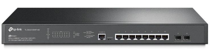 Коммутатор TP-Link TL-SG3210XHP-M2 2SFP+ 8PoE+ 240W управляемый