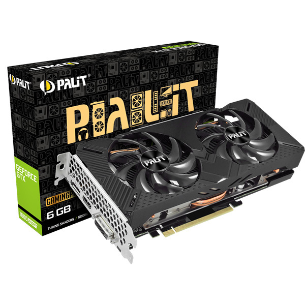 Видеокарта Palit GeForce GTX 1660 SUPER GP 6GB (NE6166S018J9-1160A-1), Retail
