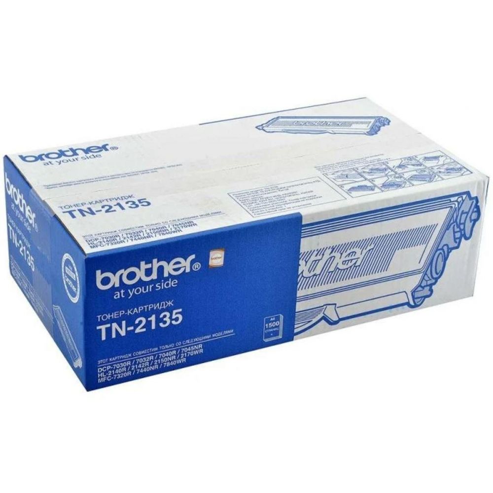 Картридж лазерный Brother TN2135 черный (1500стр.)