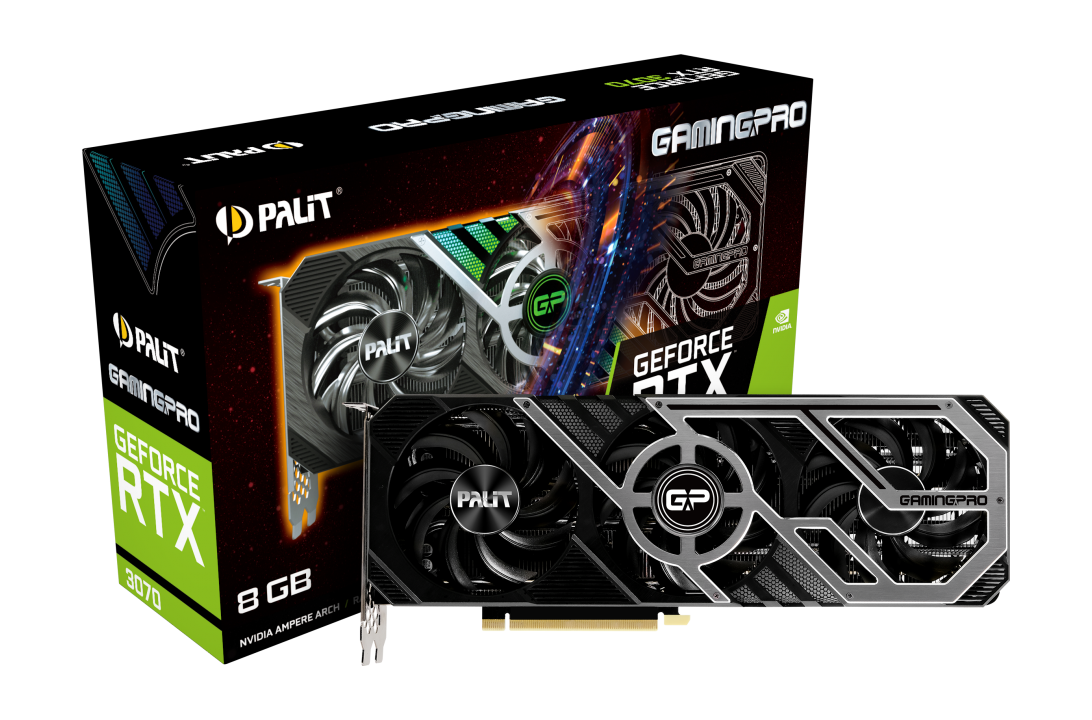Видеокарта Palit RTX 3070 GAMINGPRO (NE63070019P2-1041A)