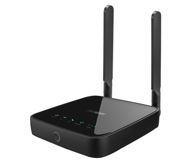 Wi-Fi роутер Alcatel HH41V черный HH41V-2AALRU1-1