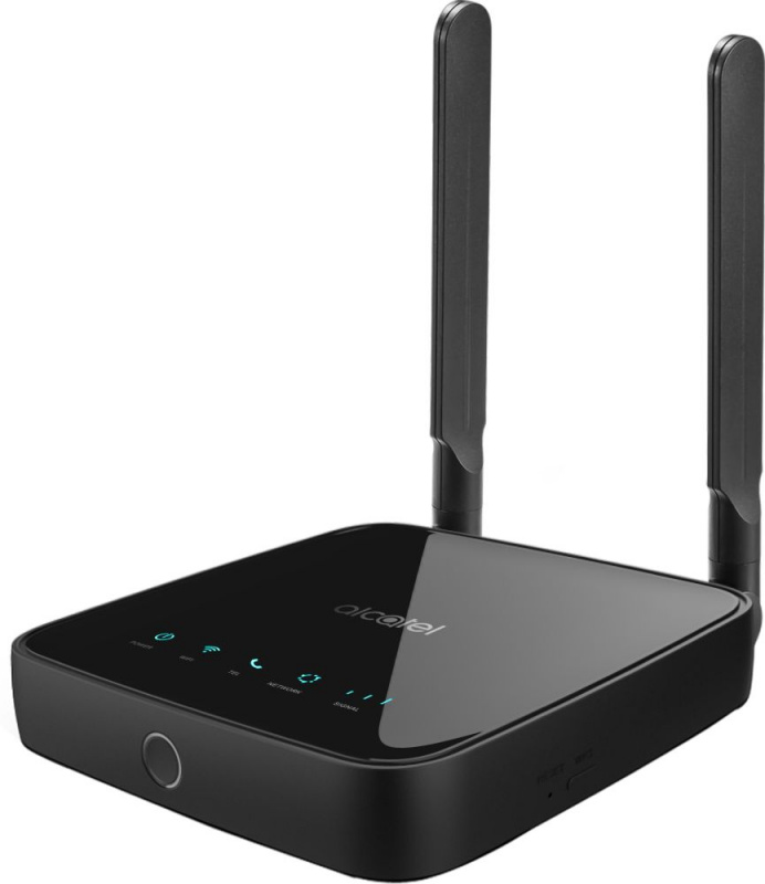 Wi-Fi роутер Alcatel HH41V черный HH41V-2AALRU1-1