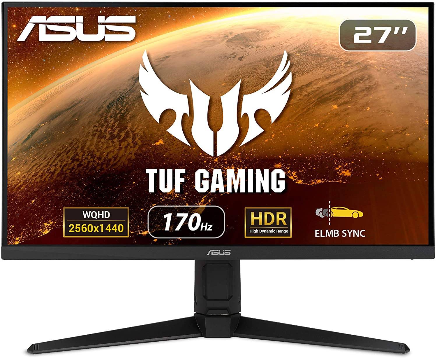 Монитор игровой ASUS TUF Gaming VG27AQL1A 27" черный [90lm05z0-b01370]