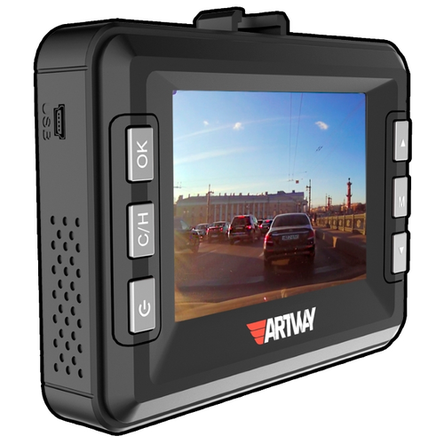 Видеорегистратор с радар-детектором Artway MD-107 GPS черный
