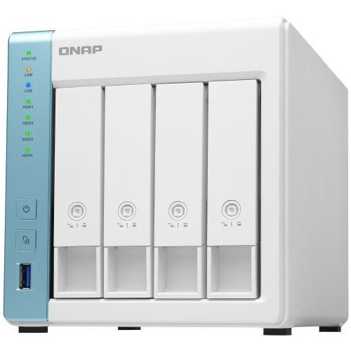 Сетевое хранилище NAS Qnap D4 (REV. B) 4-bay настольный Cortex-A15 AL-214