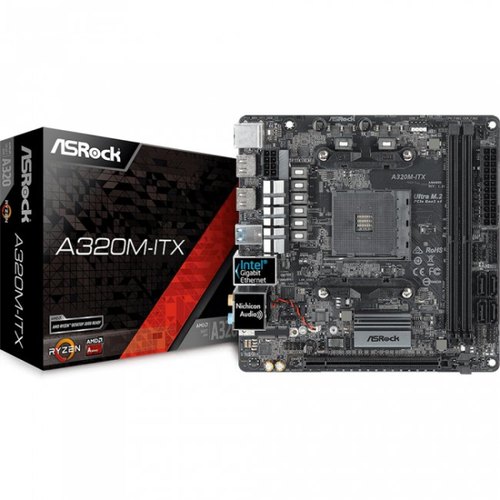 Материнская плата AMD A320 SAM4 MITX A320M-ITX ASROCK