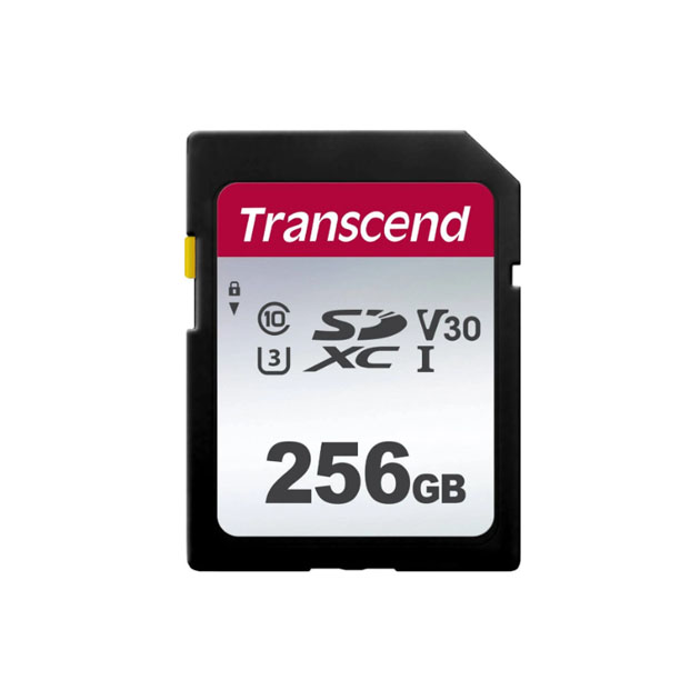Карта памяти SDXC UHS-I U3 Transcend 256 ГБ, 95 МБ/с, Class 10, TS256GSDC300S