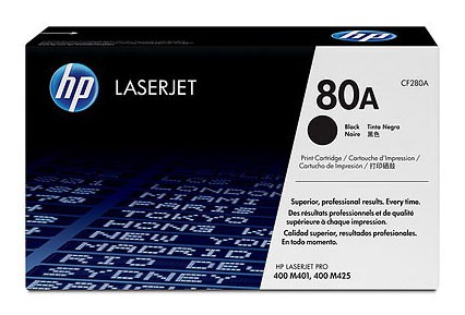 Картридж HP 80A, черный / CF280A