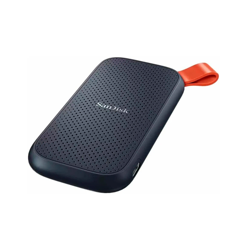 Накопитель SSD Sandisk USB-C 480Gb SDSSDE30-480G-G25 Portable 1.8" черный