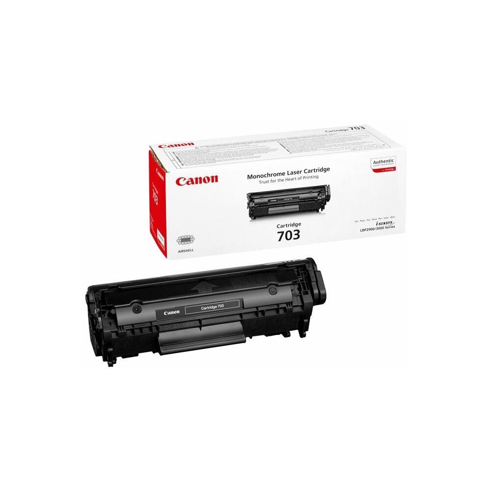 Картридж лазерный Canon 703 7616A005 черный (2000стр.) для Canon LBP-2900/3000