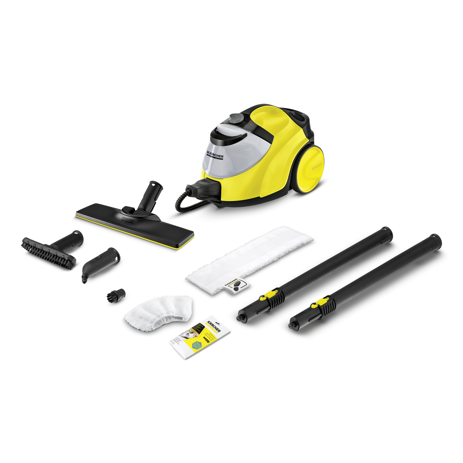 Пароочиститель напольный Karcher EasyFix SC 5 2200Вт желтый/черный