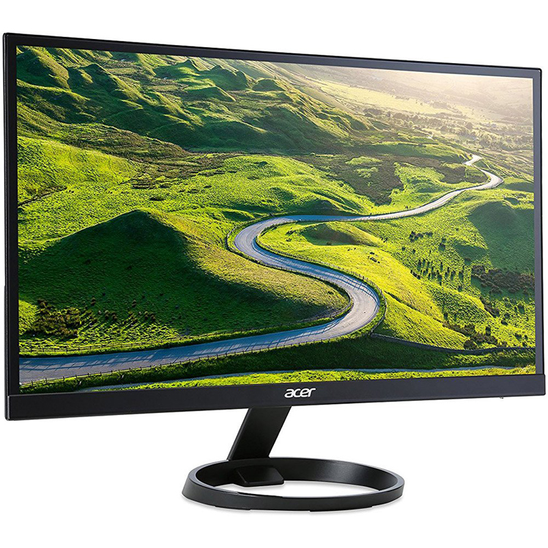 Монитор LCD Acer 23.8" R240HYBIDX {IPS 1920x1080 4ms 60Hz 178/178 1000:1 250cd 8bit(6bit+FRC) D-Sub HDMI1.4 FlickerFree} [UM.QR0EE.026]
