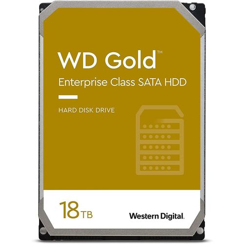 Жесткий диск WD Original SATA-III 18Tb WD181KRYZ Gold (7200rpm) 512Mb 3.5"