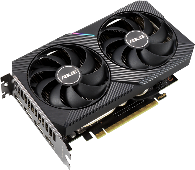 Видеокарта DUAL-RTX3060TI-8G-MINI-V2