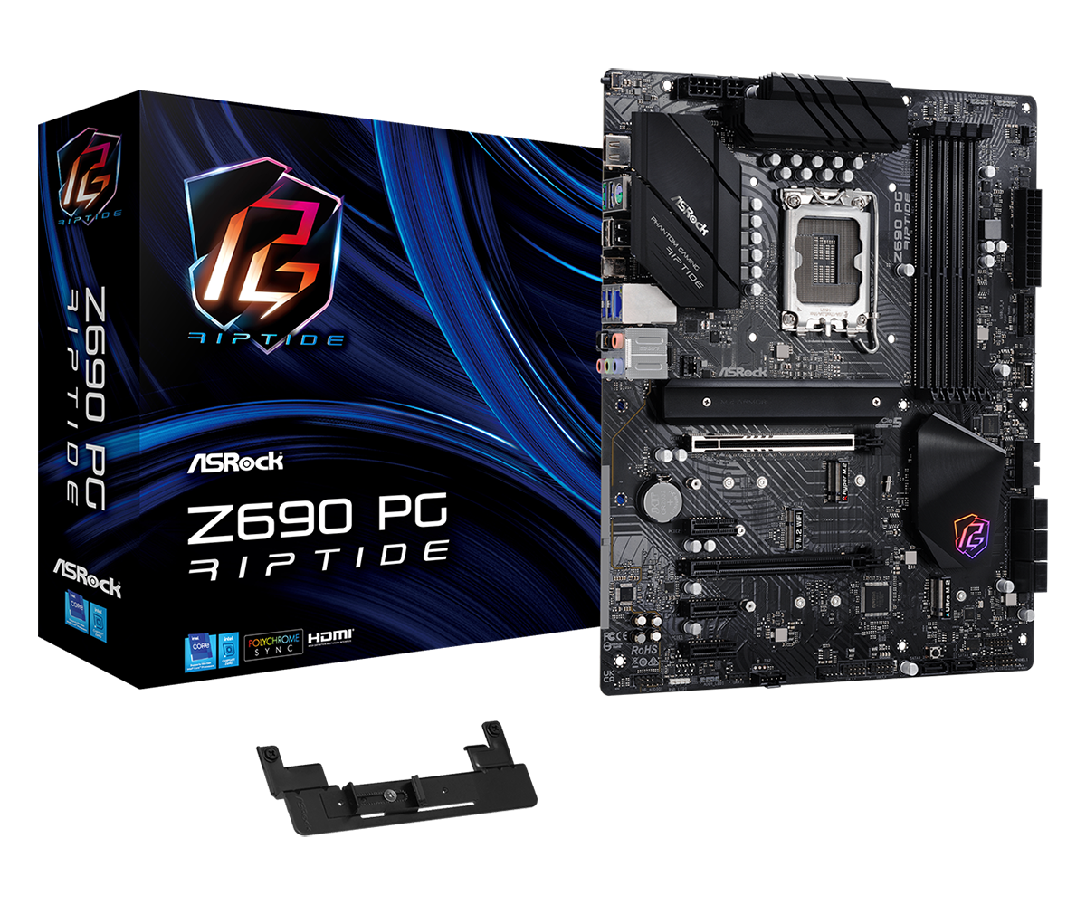 Материнская плата Z690 S1700 ATX Z690 PG RIPTIDE ASROCK