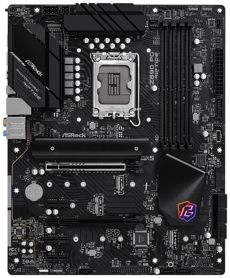Материнская плата Z690 S1700 ATX Z690 PG RIPTIDE ASROCK