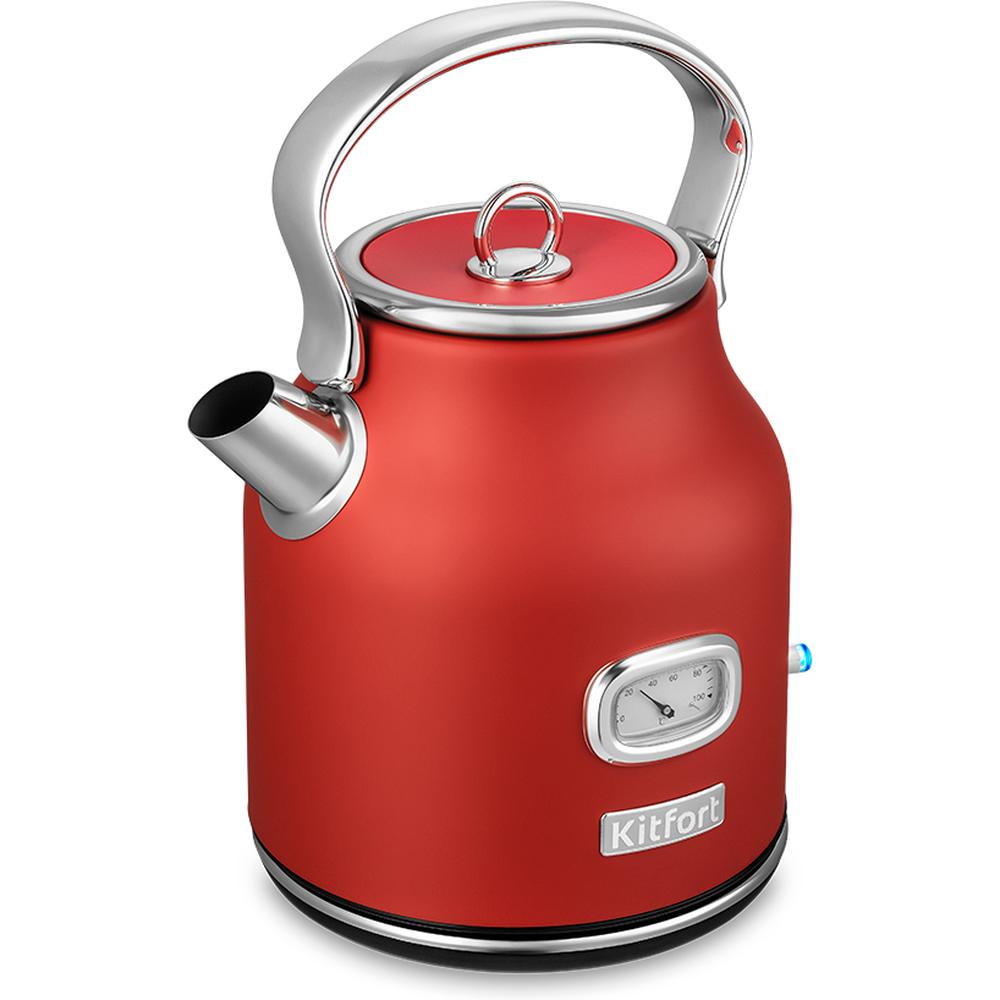 Чайник электрический Kitfort КТ-6150-3 1.7л. 2200Вт красный
