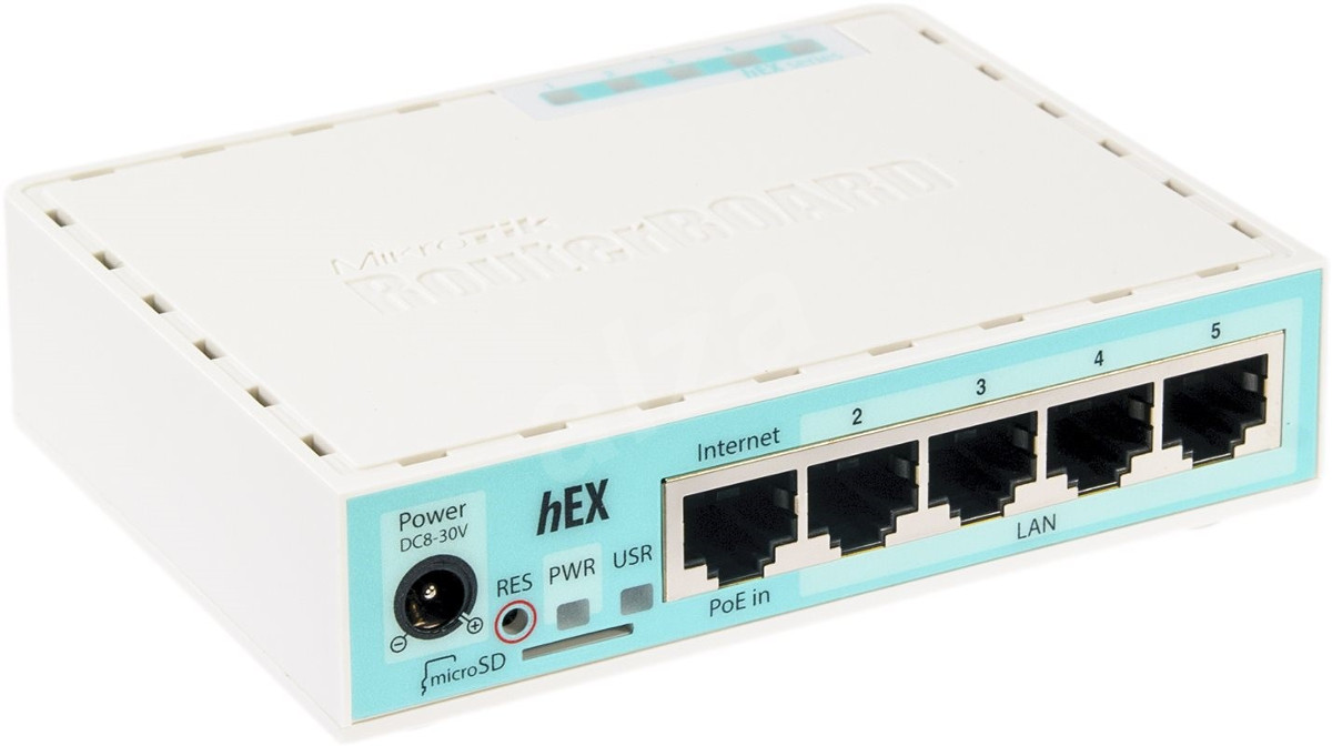 Маршрутизатор MikroTik hEX RB750Gr3